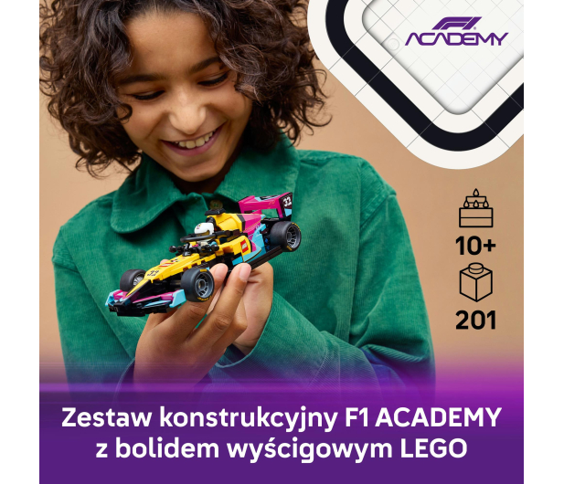 LEGO SPEED CHAMPIONS 77258 Bolid F1 ACADEMY™ LEGO® - 1518050 - zdjęcie 5
